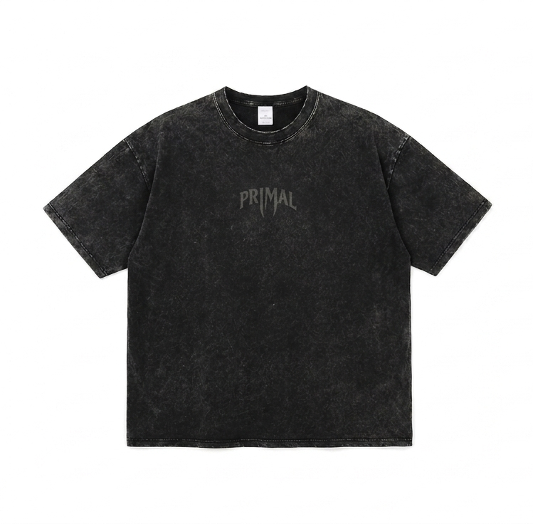 Unisex Wardogs Tee — Oversized Acid Wash Graphic T-Shirt | 240 GSM Heavyweight Cotton