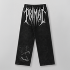Unisex Wardogs Joggers — Oversized Acid Wash Graphic Sweatpants | 240 GSM Heavyweight Cotton